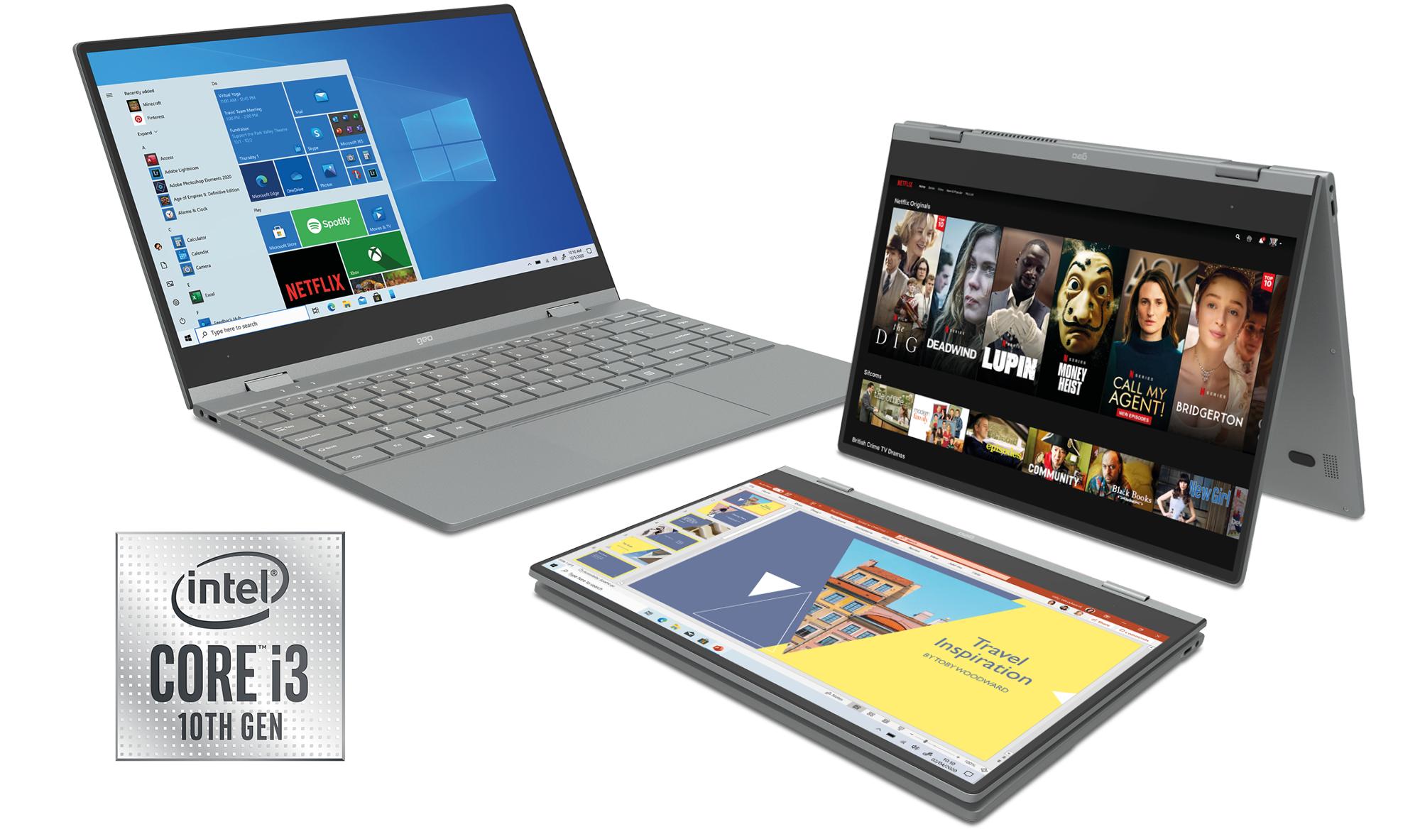 GeoFlex 340 Convertible Laptop